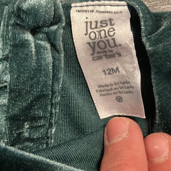 Infant girls velvet dress - Picture 5 of 6